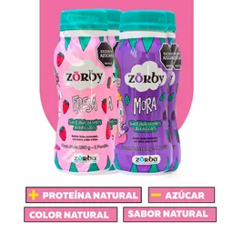 Zörby Pack Yogurt Sabor a Fresa y Mora