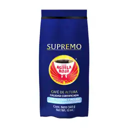 Cafe Tostado Y Molido Supremo Aguila Roja 340 Gr