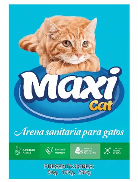 Maxicat Arena Para Gato 5 Kg