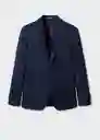 Blazer Americana Verner Color Navy Talla 46 Hombre Mango