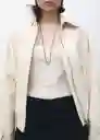 Top Mara Offwhite Talla S Mujer Mango