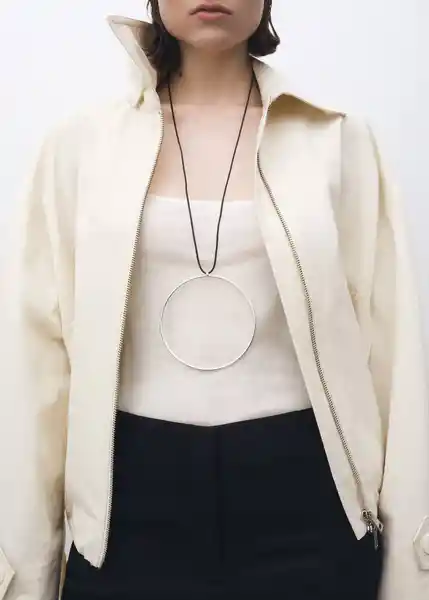 Top Mara Offwhite Talla S Mujer Mango