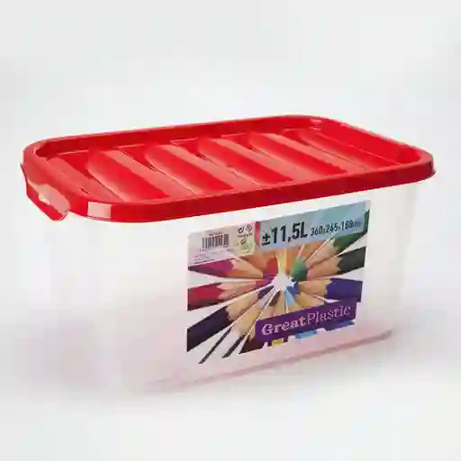 Great Plastic Caja Organizadora ASAS - 11.5 LT 4234