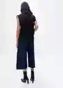 Camiseta Viri Negro Talla M Mujer Mango