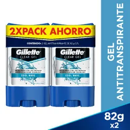 Gillette Desodorante Clear Gel Cool Wave Antitranspirante 