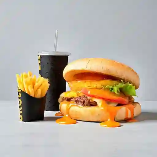 Combo Hamburguesa Hawái