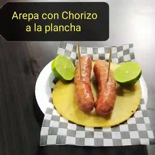 Combo Arepa con Chorizo
