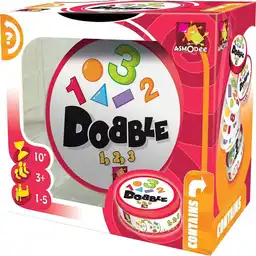 Asmodee Juego de Mesa Dobble Formas y Números