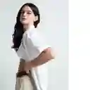 Camisa Umber Mujer Crudo Puro Claro Talla L 511F302 Naf Naf