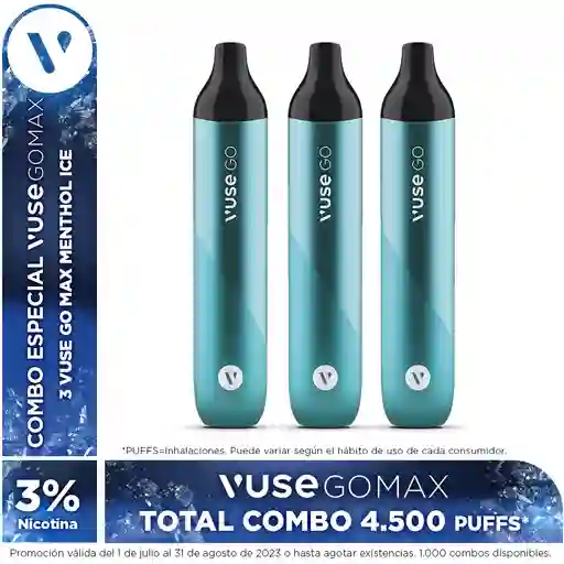 Combo especial Vuse Go Max