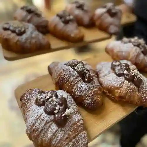 Cruasán de chocolate