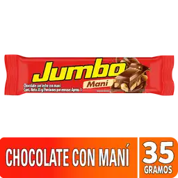 Jumbo Chocolate con Maní 