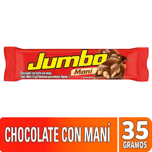 Jumbo Chocolate con Maní 