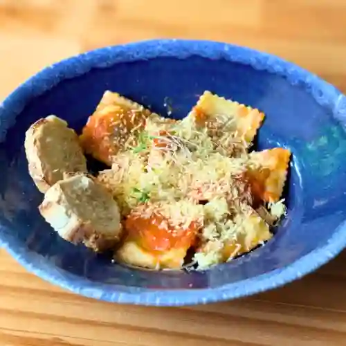 Ravioli en Amatriciana