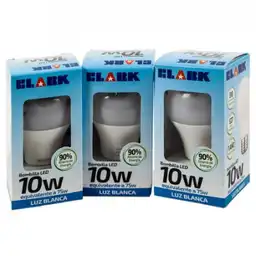 Clark Set Bombillo Led E27 10W Luz Blanca 15000H 1207