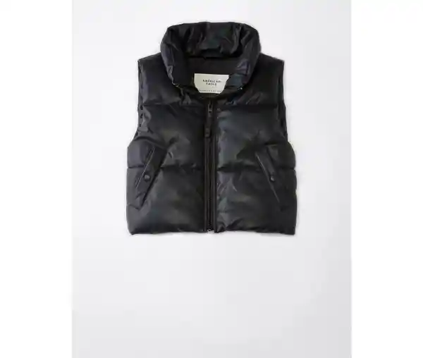 Chaleco Mujer Negra Talla Large American Eagle