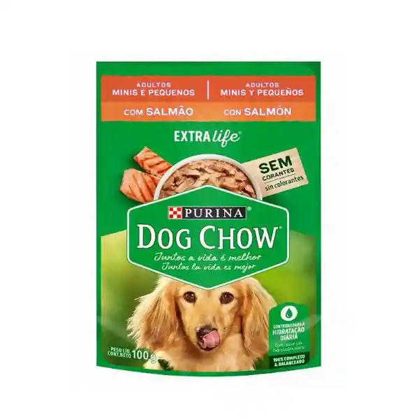 Dog Chow Alimento Para Perro Adulto Salmón Mini y Pequeño