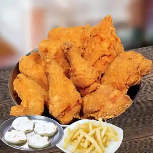 Medio Pollo Broaster