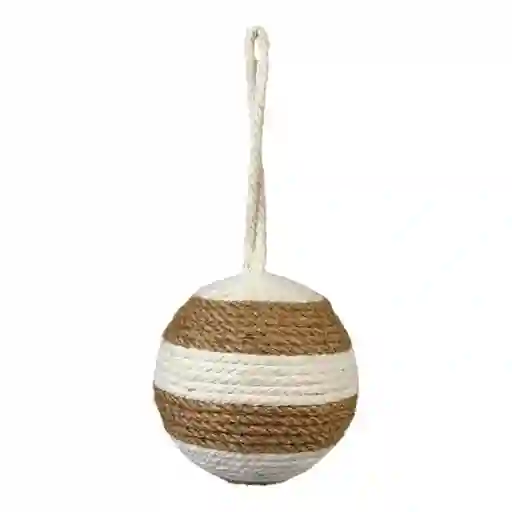 Bola Decorativo Crudo Líneas 2011300260 Finlandek