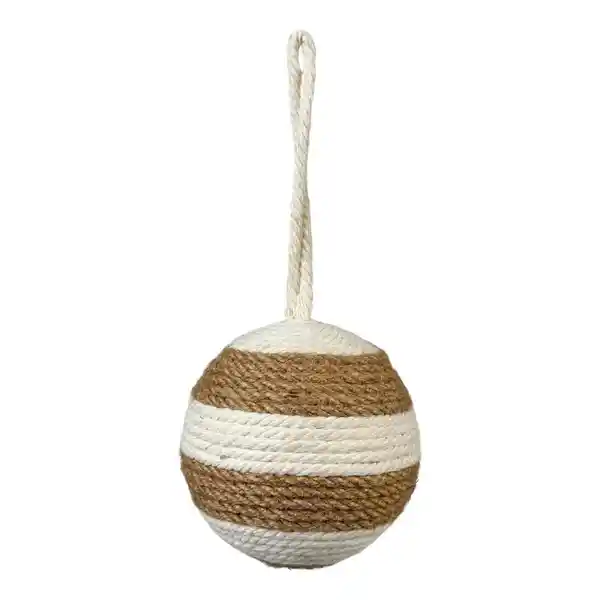 Bola Decorativo Crudo Líneas 2011300260 Finlandek