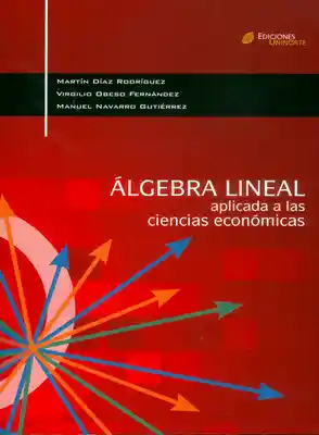 Álgebra Lineal Aplicada a Las Ciencias Económicas - VV.AA