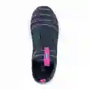 Los Gomosos Tenis Inga Para Mujer y Niña Azul/Fucsia Talla 36