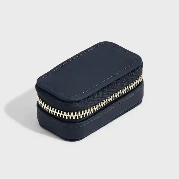 Stackers Joyero de Viaje Pequeño Azul Oscuro