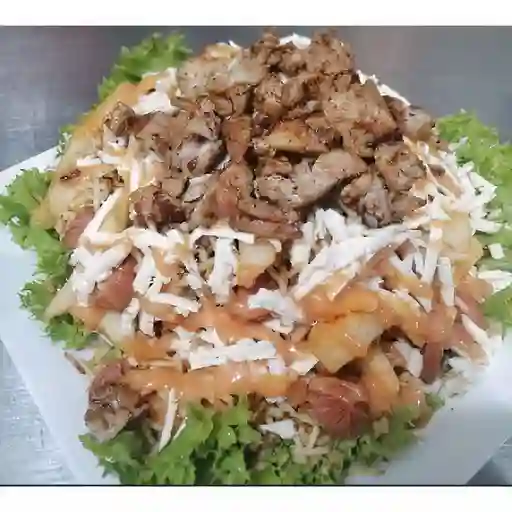 Combo Salchipapa Barranquillera