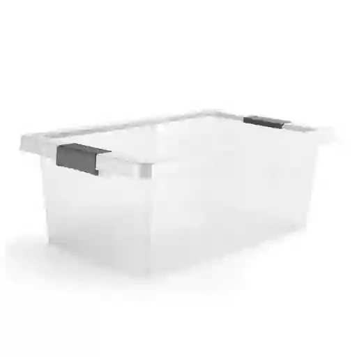Estra Caja Organizadora Con Broches Capacidad de 16 L
