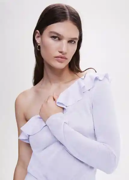 Jersey Yasu Malva Talla XS Mujer Mango
