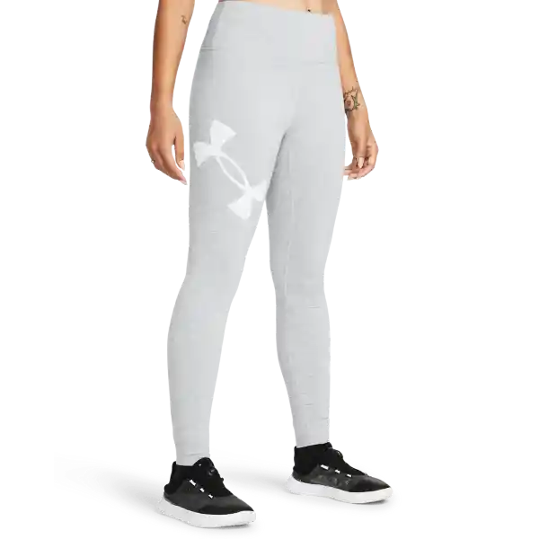 Under Armour Leggings Licra Pus Entrenamiento Mujer Gris T.SM