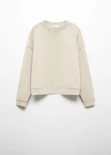 Buzo Sudadera Lavi Piedra Talla L Mujer Mango