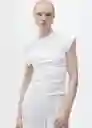 Top Juli Blanco Talla S Mujer Mango
