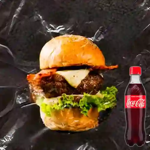 Combo Cherokees Burger +Cocacola Orig 400ml