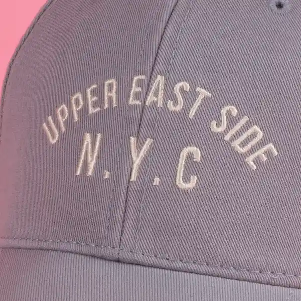 Gorra de Béisbol Nyc Gris Miniso