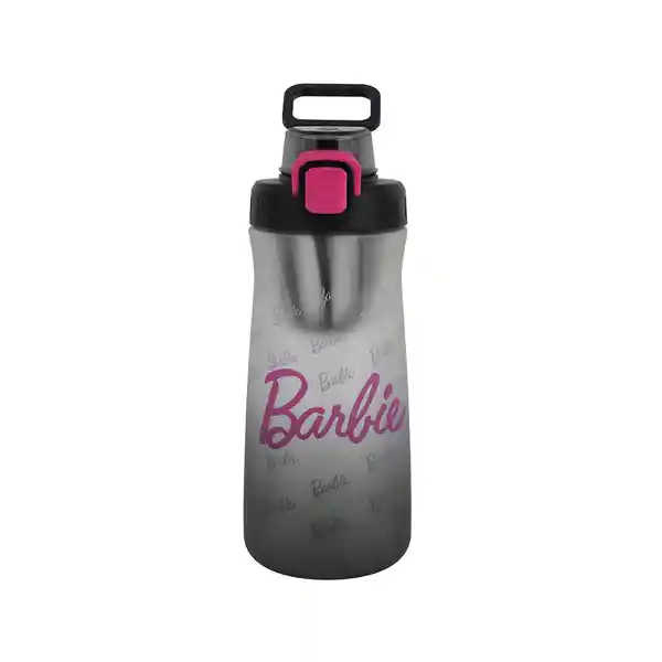 Botella de Plástico Con Tapa Removible Serie Barbie Miniso