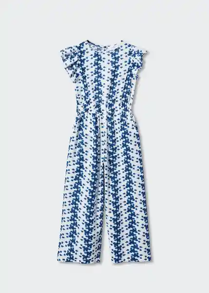 Enterizo Mono Bali Azul Talla 06 Niñas Mango