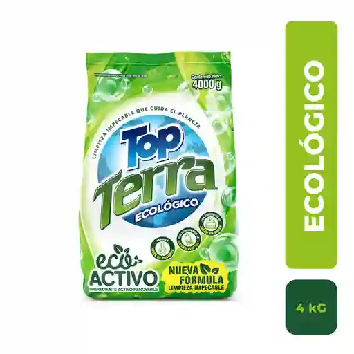 Top Terra Detergente en Polvo 4000 g