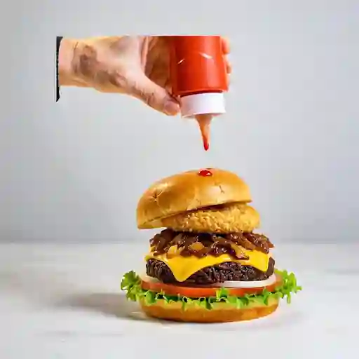 Combo hamburguesa de la casa