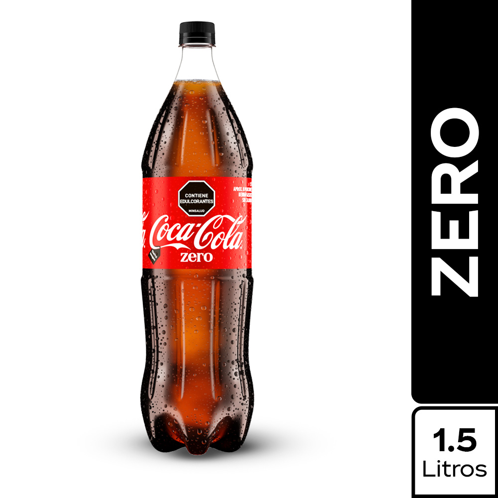 Coca-Cola Gaseosa Zero 1.5 L