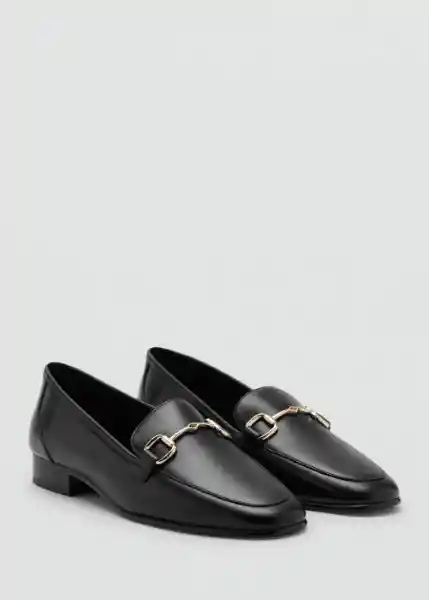 Zapatos House1 Negro Talla 39 Mujer Mango