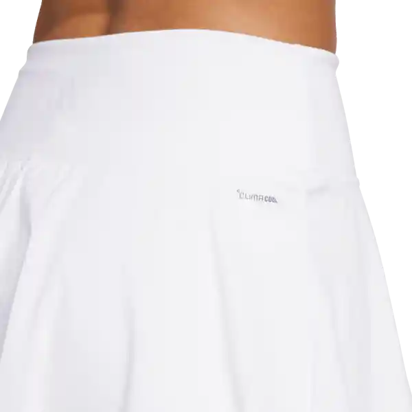 Adidas Falda Club Skirt Para Tenis de Mujer Blanco Talla M