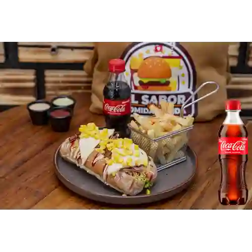 Combo Perro Especial en Combo +Cocacola Orig 400ml