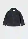 Chaqueta Cazadora Diego Tejano Negro Talla 71 Niños Mango