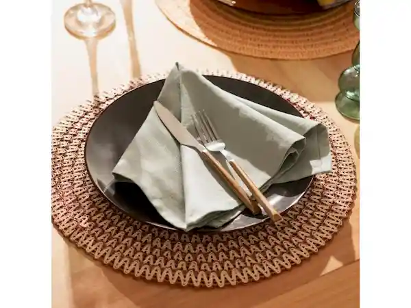 Plato de Comida Rústico Gris Casaideas