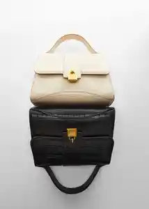 Bolso P Victoria Negro Mujer Mango