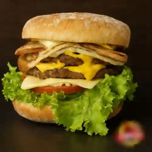 Hamburguesa Mixta + Papa Francesa