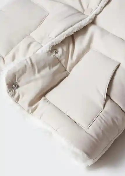 Abrigo Anorak Patrick Piedra Talla 67 Niños Mango