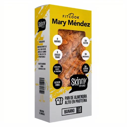 Mary Mendez Pan de Almendra Skinny Bread 