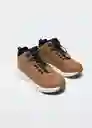 Botin Jordi Camel Talla 36 Niños Mango